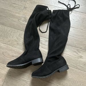 Thigh high boots over the knee size girls 1 Link